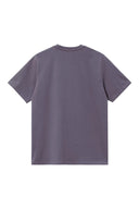 Carhartt WIP American Script Tee - Shady Purple