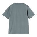Ladies Carhartt WIP W' POCKET HEART TEE - COZY BLUE