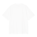 Carhartt WIP W' HEART PATCH TEE - WHITE / RED