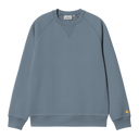 Carhartt WIP CHASE SWEAT- ANGELITE/GOLD