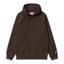 Carhartt WIP CHASE HOODED SWEAT - TOBACCO