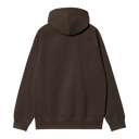 Carhartt WIP CHASE HOODED SWEAT - TOBACCO