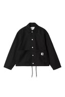 Ladies Carhartt WIP W' Simple Shirt Jacket - Black