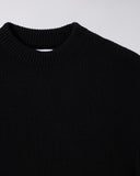 EDWIN ELLIS SWEAT - BLACK/BALTIC