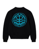 EDWIN ELLIS SWEAT - BLACK/BALTIC