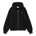 Carhartt WIP W' HOODED HEART II HARTT JACKET - BLACK