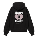 Carhartt WIP W' HOODED HEART II HARTT JACKET - BLACK