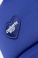 CARHARTT WIP HEART PATCH TRUCKER CAP - WOLFSBANE