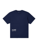 EDWIN OFF-LIMIT TEE - MARITIME BLUE