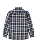 EDWIN WORK SHIRT LS - NAVY/GREEN