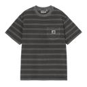 Ladies Carhartt WIP W'HANSON POCKET TEE - BLACK