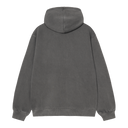 Carhartt WIP TORION HOODED SWEAT - BLACK GRIND WASH