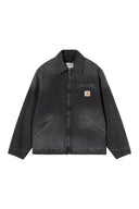 Carhartt WIP OG DETROIT COAT - BLACK GRIND WASH