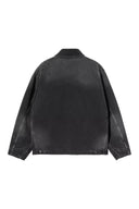 Carhartt WIP OG DETROIT COAT - BLACK GRIND WASH