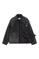 Carhartt WIP OG DETROIT COAT - BLACK GRIND WASH