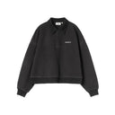 Ladies Carhartt WIP W' BRENTA POLO SWEAT - BLACK