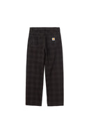 Carhartt WIP Everson Pant - BLACK / PALISANDER