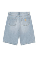 Carhartt WIP LANDON SHORT - BLUE HEAVY WORN BLEACHED