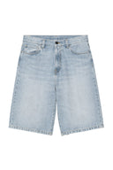 Carhartt WIP LANDON SHORT - BLUE HEAVY WORN BLEACHED