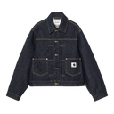 Ladies Carhartt WIP W' BLEMAR JACKET - BLUE RINSED