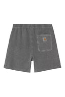 Carhartt WIP Harper Sweat Short - Black Garment Dyed