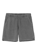 Carhartt WIP Harper Sweat Short - Black Garment Dyed