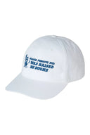 CARHARTT WIP BUMPER STICKER CAP - WHITE