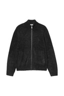 Carhartt WIP Curtis Sweater Jacket - Tangled Black