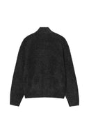 Carhartt WIP Curtis Sweater Jacket - Tangled Black