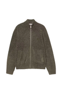 Carhartt WIP Curtis Sweater Jacket - Tangled Shungite