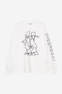 Carhartt WIP L/S Blinkerfluid Tee - White