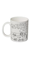 Carhartt WIP BLINKERFLUID MUG - WHITE / BLACK