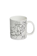 Carhartt WIP BLINKERFLUID MUG - WHITE / BLACK