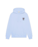 DRÔLE DE MONSIEUR SLOGAN ROSE HOODIE - LIGHT BLUE