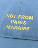 Drôle De Monsieur Casquette Slogan - Atlantic Blue
