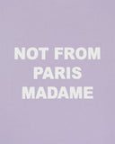 Drôle De Monsieur Le Slogan Tee - Lavender