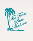 Drole De Monsieur Slogan Palmiers Tee - Off White