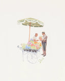 Drole De Monsieur Fleuriste Tee - Off White