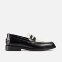 DUKE + DEXTER WILDE KISS PENNY LOAFER- BLACK