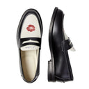 DUKE + DEXTER WILDE KISS PENNY LOAFER- BLACK