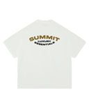 SUMMIT LUXURY ESSENTIALS TEE - OFF WHITE