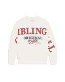 Drôle De Monsieur Gambling Hall Printed Sweatshirt - OFF WHITE