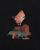 Drôle De Monsieur Glass Lion T-Shirt - BLACK