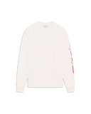 Drôle De Monsieur Slogan Longsleeve T-Shirt - BURGUNDY