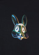 PS PAUL SMITH BUNNY HOODIE - BLACK