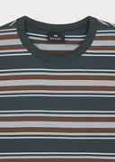 PS PAUL SMITH STRIPE TEE - GREEN