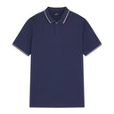 PS PAUL SMITH HALF POLO - DARK BLUE