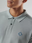MA.STRUM SS PIQUE POLO - BATTLESHIP