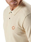 MA.STRUM SS PIQUE POLO - BURNT CREAM