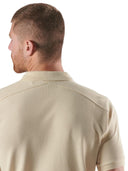 MA.STRUM SS PIQUE POLO - BURNT CREAM